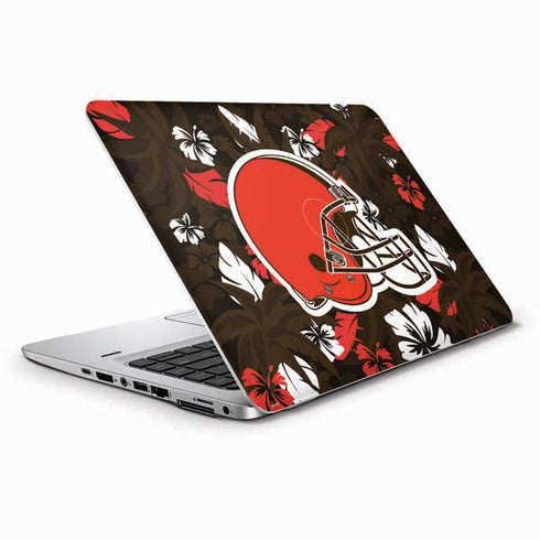 NFL Cleveland Browns Tropical Print HP Elitebook Skin